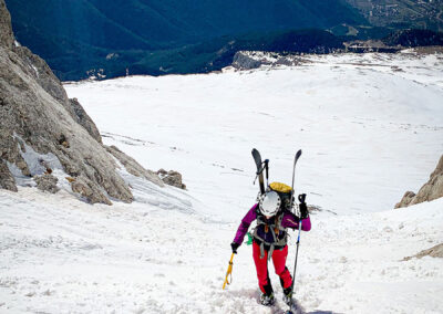 Collarada 2.886 m por el barranco de Azús