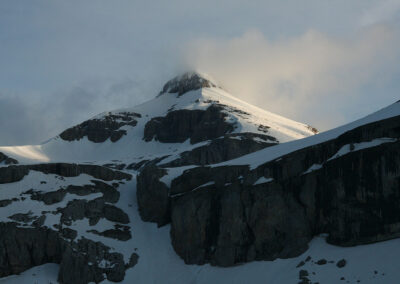 Collaradeta 2.729 m y peña Nevera 2.721 m