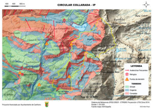 Mapa Circular Collarada-Ip