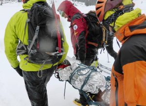 Primeros auxilios montaña invernal
