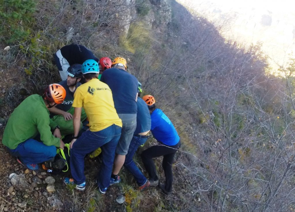 primeros auxilios montaña