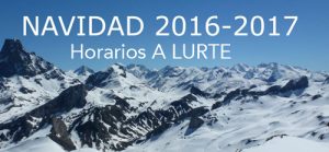 Horarios A Lurte Navidad