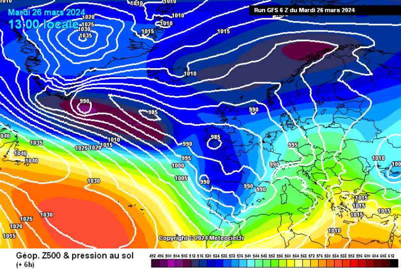 El último descuelgue la semana del 25 al 31 de marzo. La primera fase trajo vientos del SW y unos 60cm de nieve. La segunda fase, más cálida, trajo lluvia a cotas más elevadas, poniendo el punto y final al episodio de borrascas.